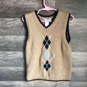 Janie And Jack Boys Sweater Vest 5T